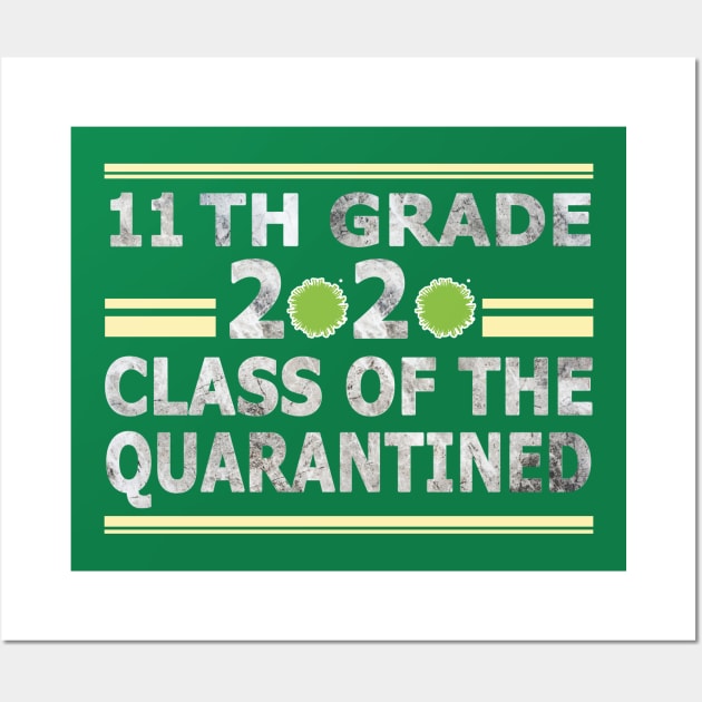 11th Grade 2020 Class of the Quarantined Wall Art by BaronBoutiquesStore